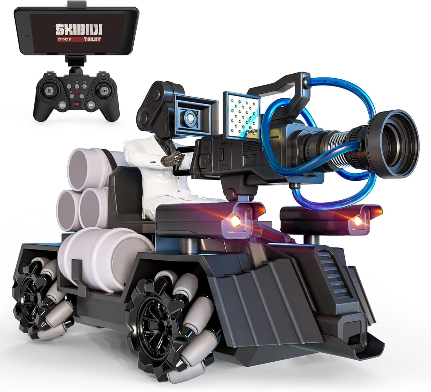 Force1 Officially Licensed Skibidi Toilet Toy With Camera