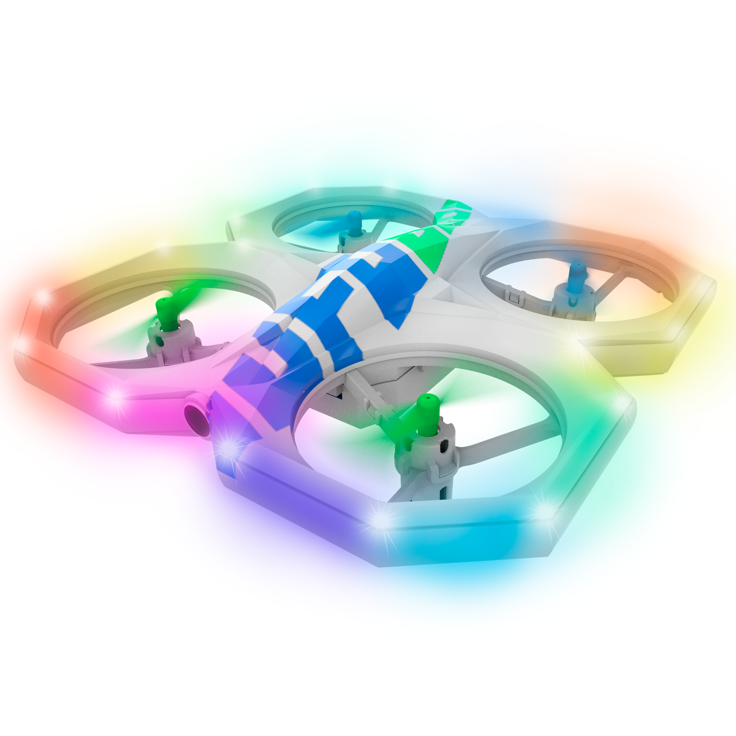 Force1 UFO 6000 Mini RC Stunt Aerial Drone, Multicolor LED Lights with Camera