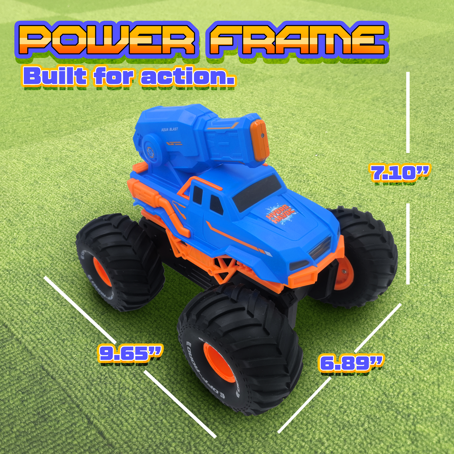 Force1 Hydro Havoc Amphibious RC Monster Truck