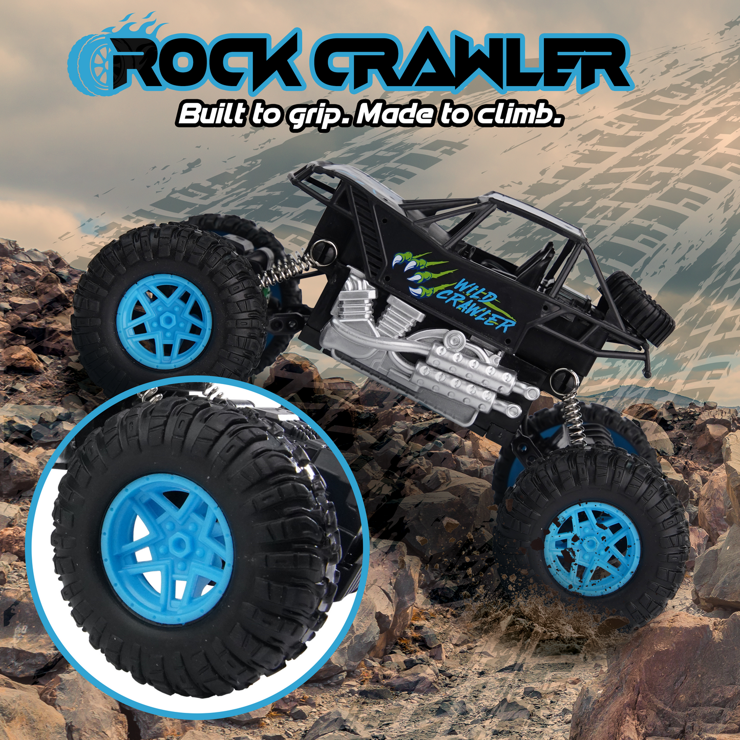 Force1 Wild Crawler RC Monster Truck