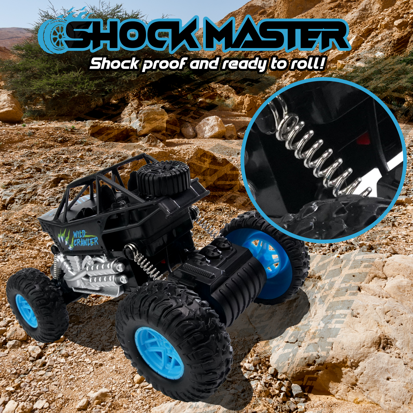 Force1 Wild Crawler RC Monster Truck
