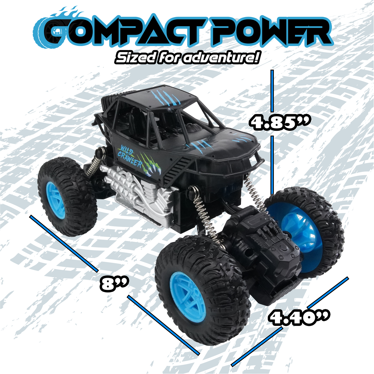 Force1 Wild Crawler RC Monster Truck