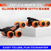 Force1 Atomic X 6-Wheeled RC Car for Kids with 2.4 GHZ Remote Control and Color-Changing LEDs, Black/Orange - Force1RC