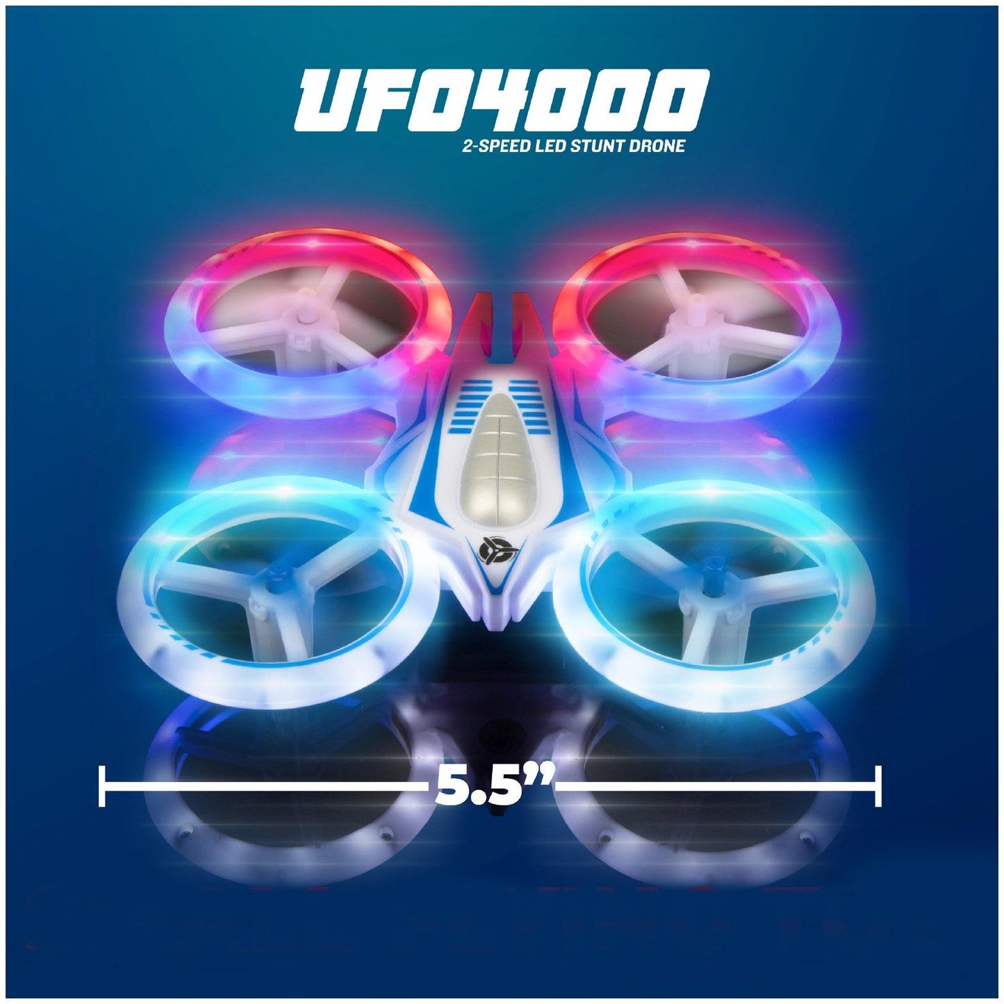 UFO 4000 Mini Drone with LED lights and Extra Battery - Force1RC