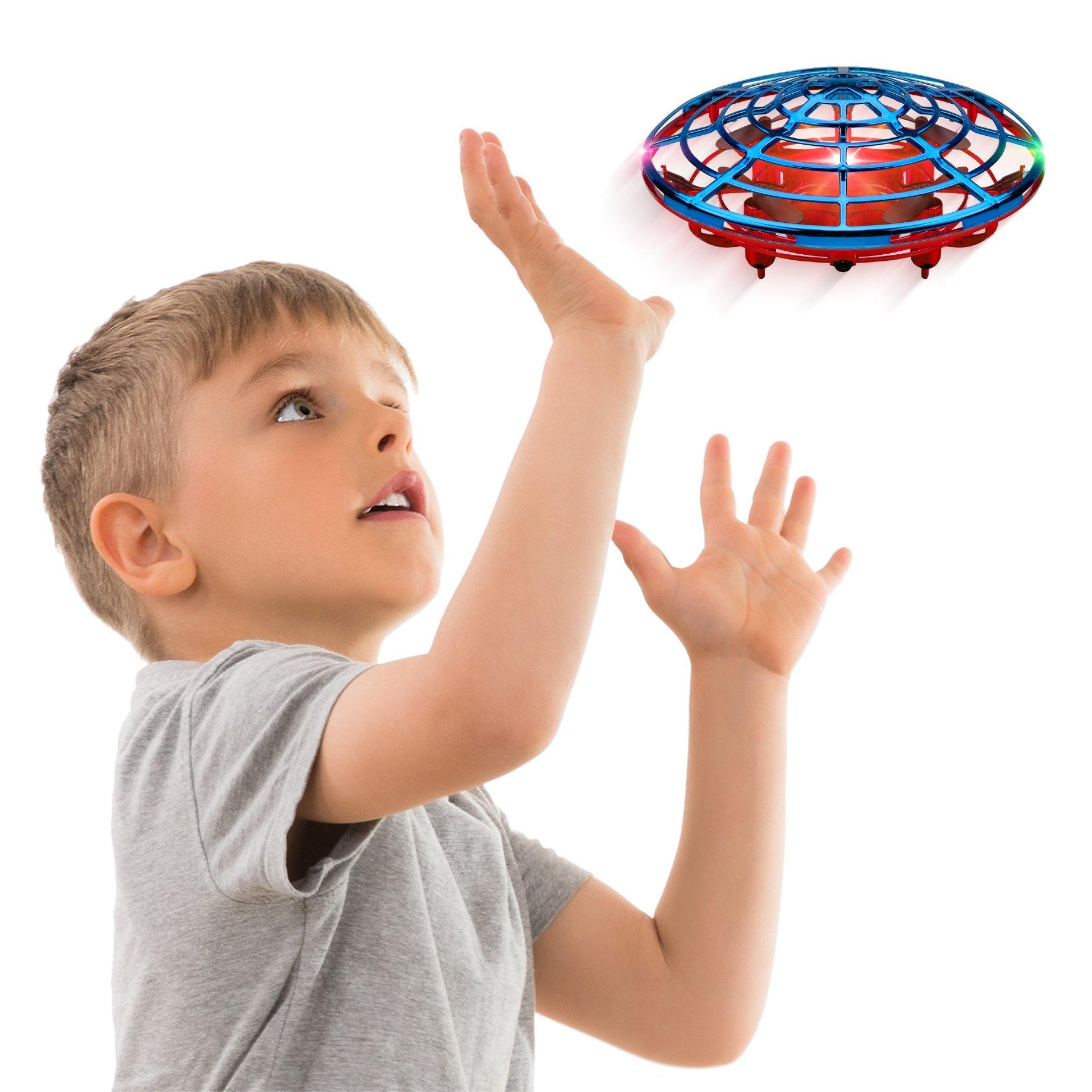 Force1 Scoot Drone Combo Hands Free Mini Drone - Indoor Hand Operated Drone Game for Beginners - Force1RC