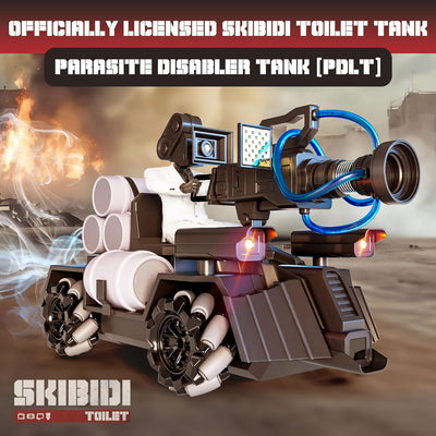 Force1 Officially Licensed Skibidi Toilet Toy  With Camera