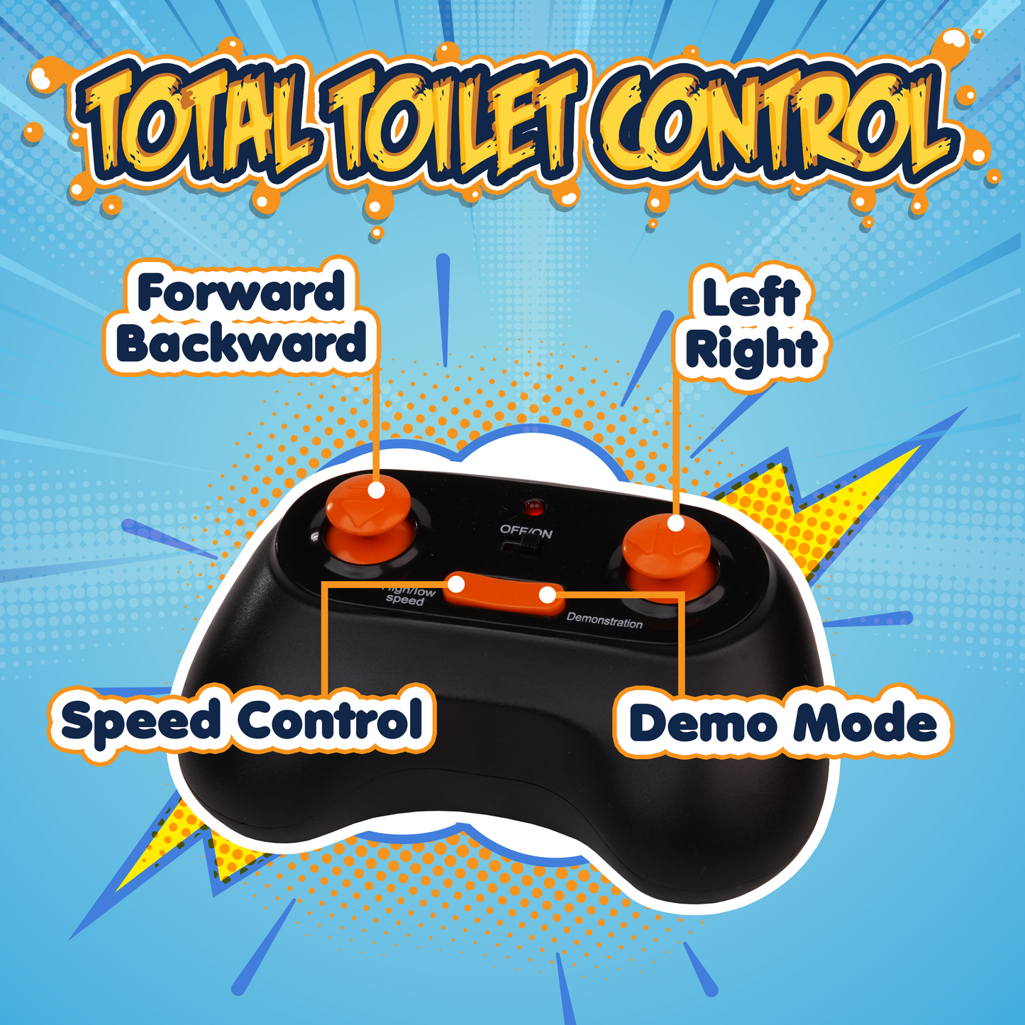 Force1 2pk Toilet Racer RC Toy