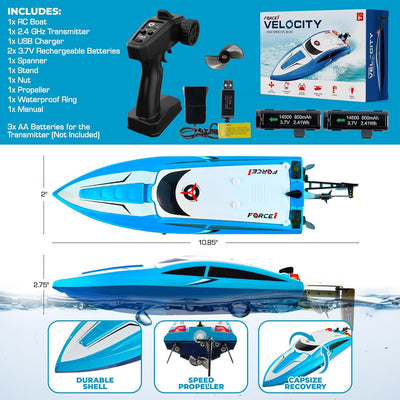 Velocity Boat Small - Blue