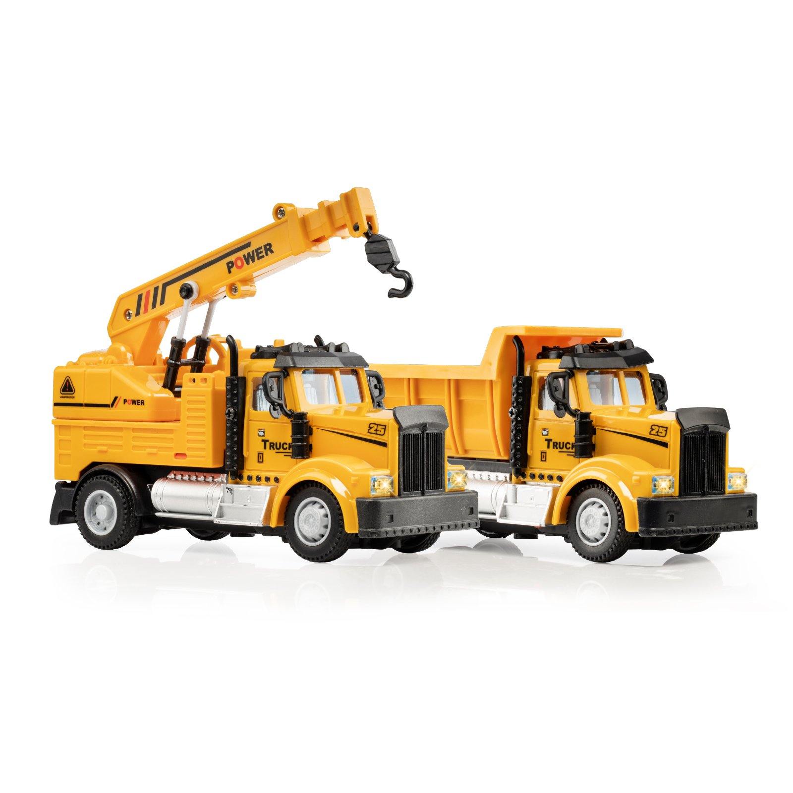 capacidad acento Lamer 2pk Mini RC Construction Trucks — Force1 RC - Force1RC