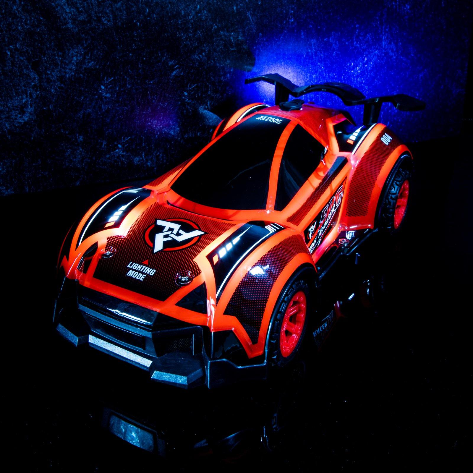 Fog Racer LED RC Car with Interchangeable Shells - Force1RC