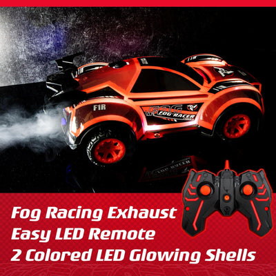 Fog Racer LED RC Car with Interchangeable Shells - Force1RC