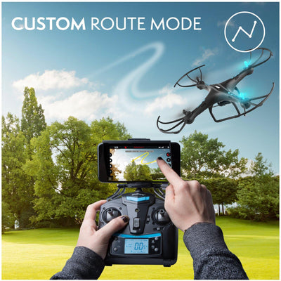 U45WF Blue Jay WiFi FPV Drone with Camera HD VR Drone with 2 Batteries - Force1RC
