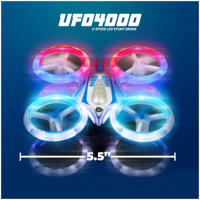 UFO 4000 Mini Drone with  LED lights and Extra Battery - Force1RC