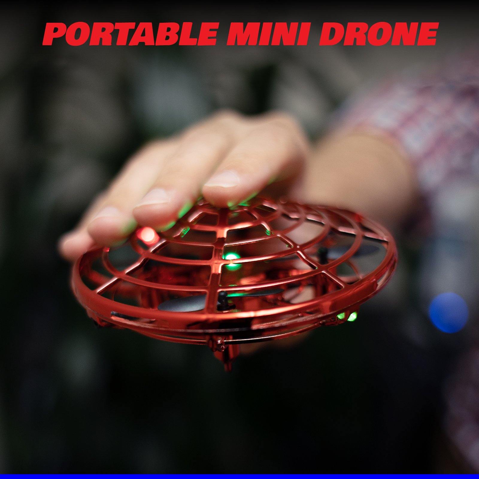 Scoot Drone - Hand Operated Indoor Flying UFO Toy (2 colors) - Force1RC